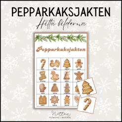 Pepparkaksjakten - hitta bilderna