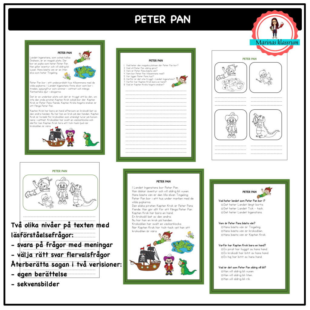 Sagostunden Peter Pan