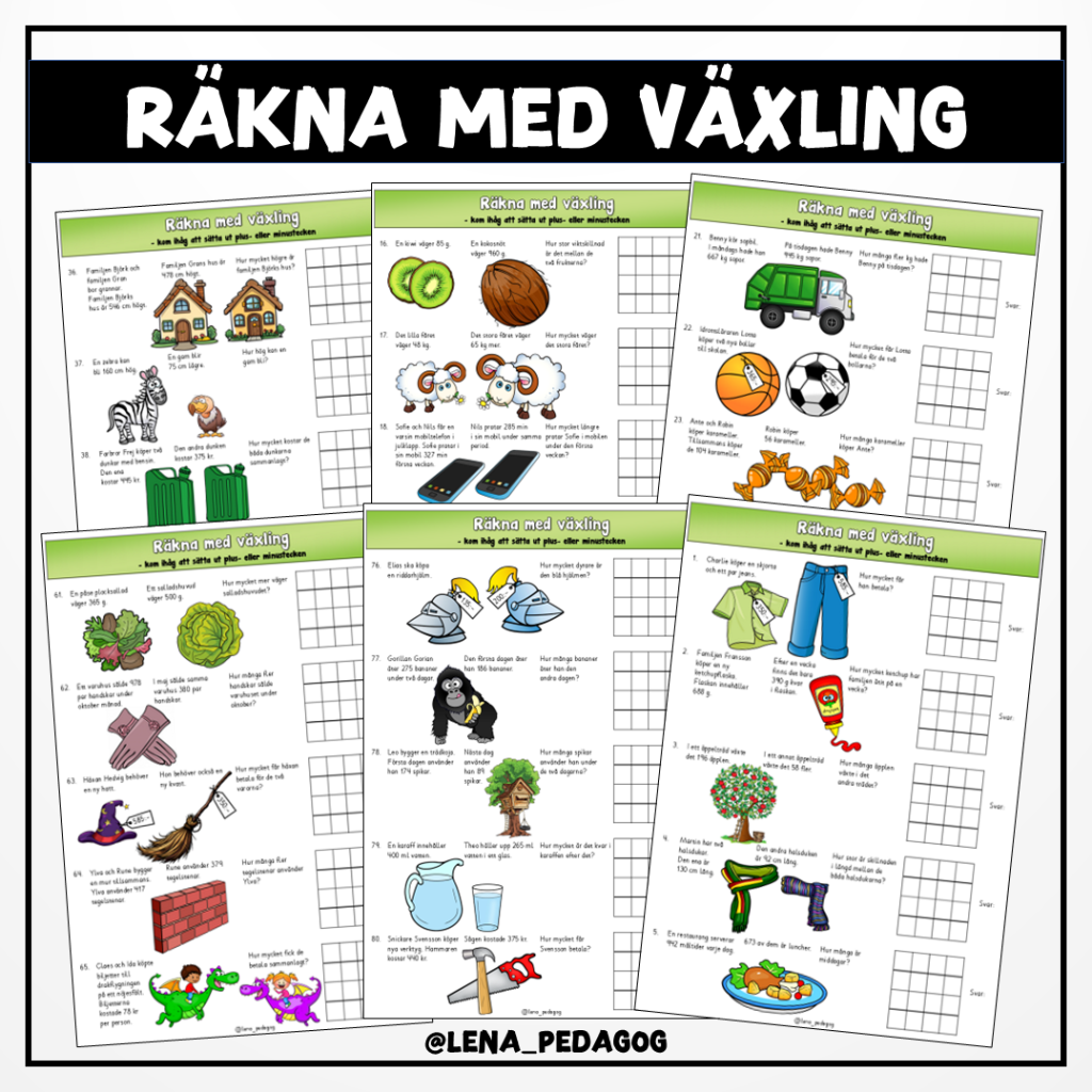 Räkna med växling