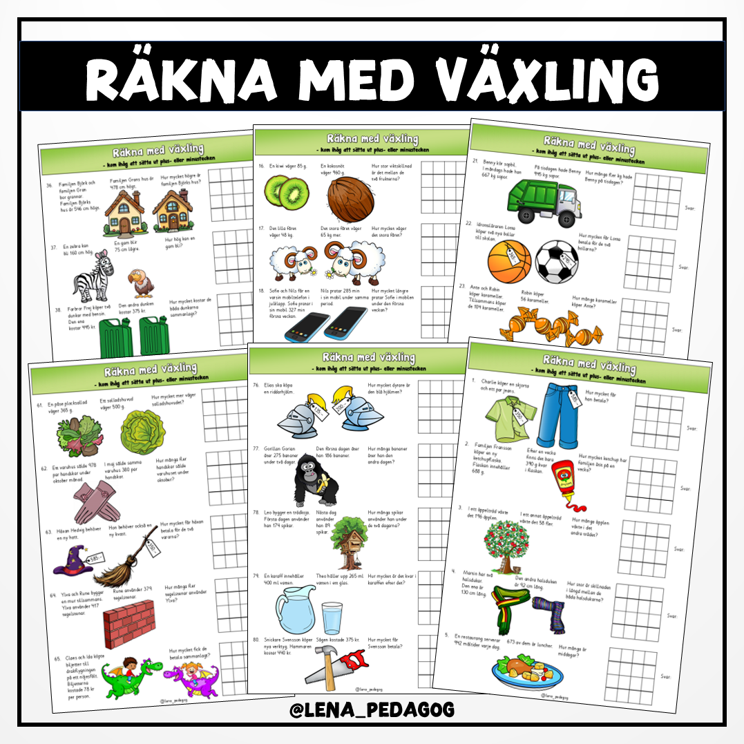 Räkna med växling