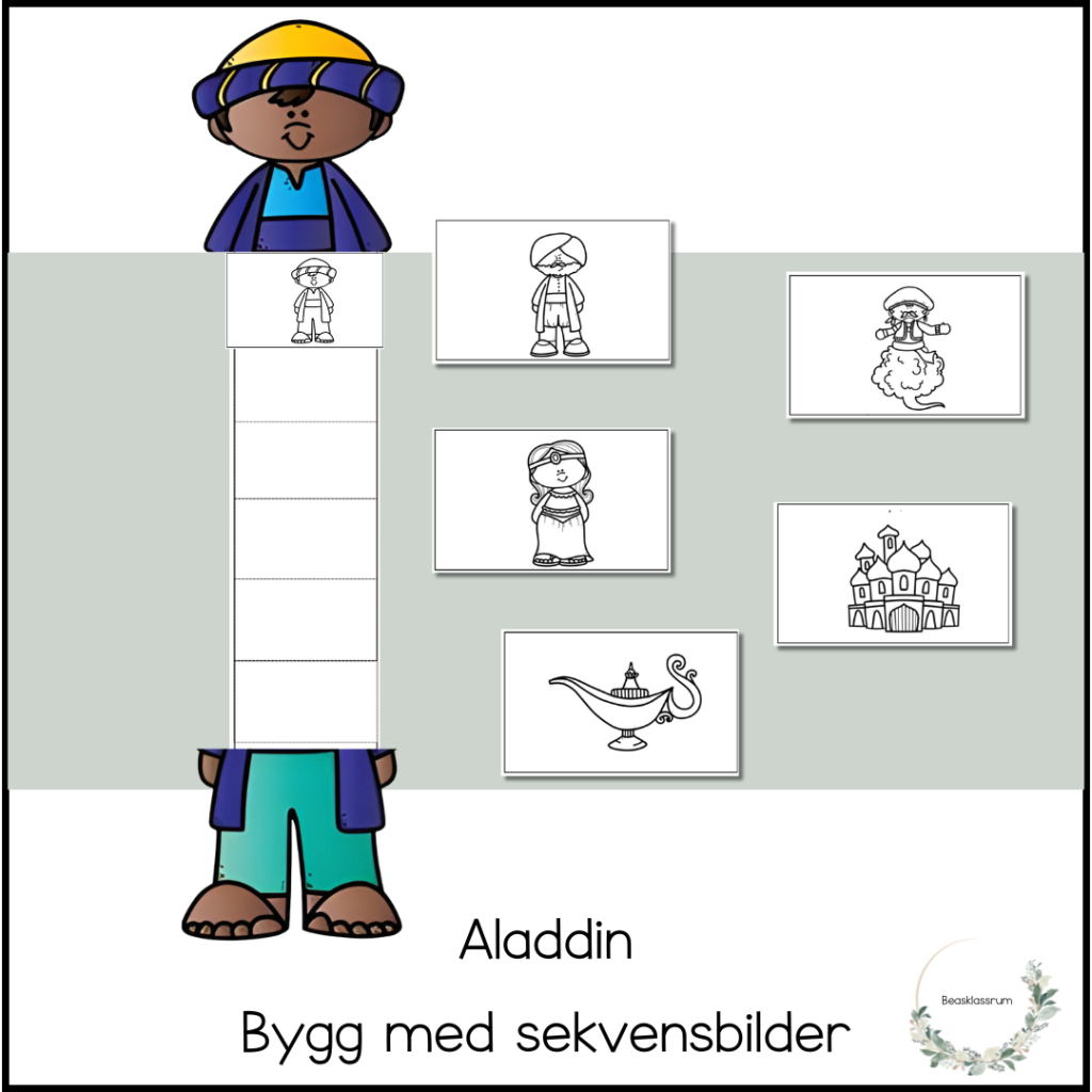 Aladdin – bygg med sekvensbilder