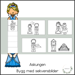 Askungen - bygg med sekvensbilder