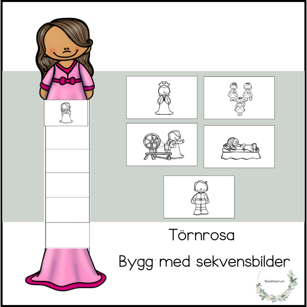 Törnrosa – bygg med sekvensbilder