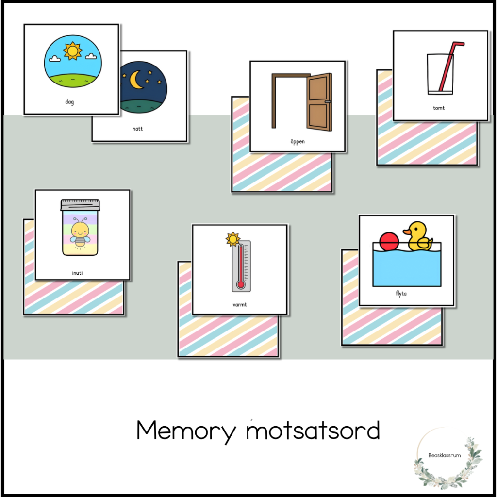 Memory – motsatsord