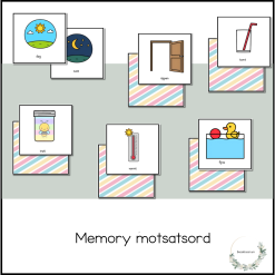 Memory - motsatsord