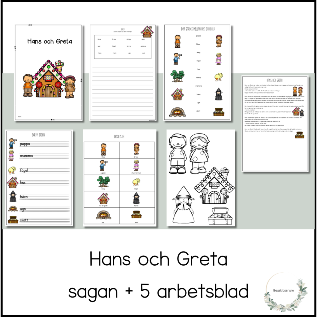 Hans och Greta nivå 1