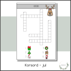 Korsord - jul