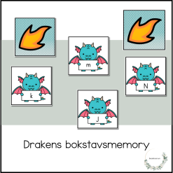 Drakens bokstavsmemory