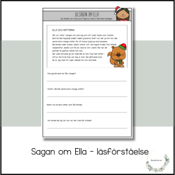 Sagan om Ella - läsförståelse