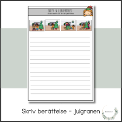 Skriv julberättelse - julgranen