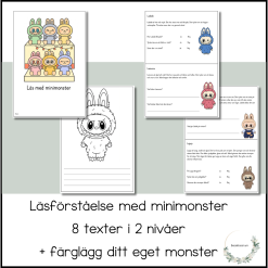 Läsförståelse med minimonste