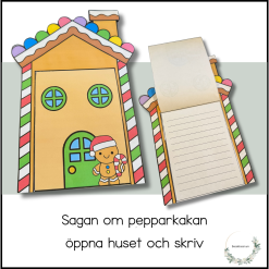Skriv sagan om pepparkakan