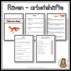 Arbetshäfte - Räven