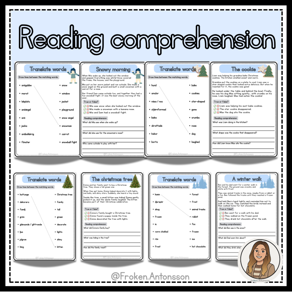 Reading comprehension