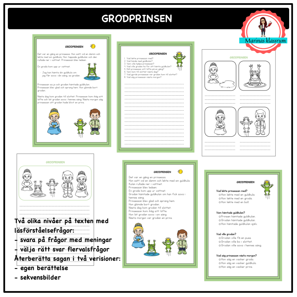 Sagostunden Grodprinsen