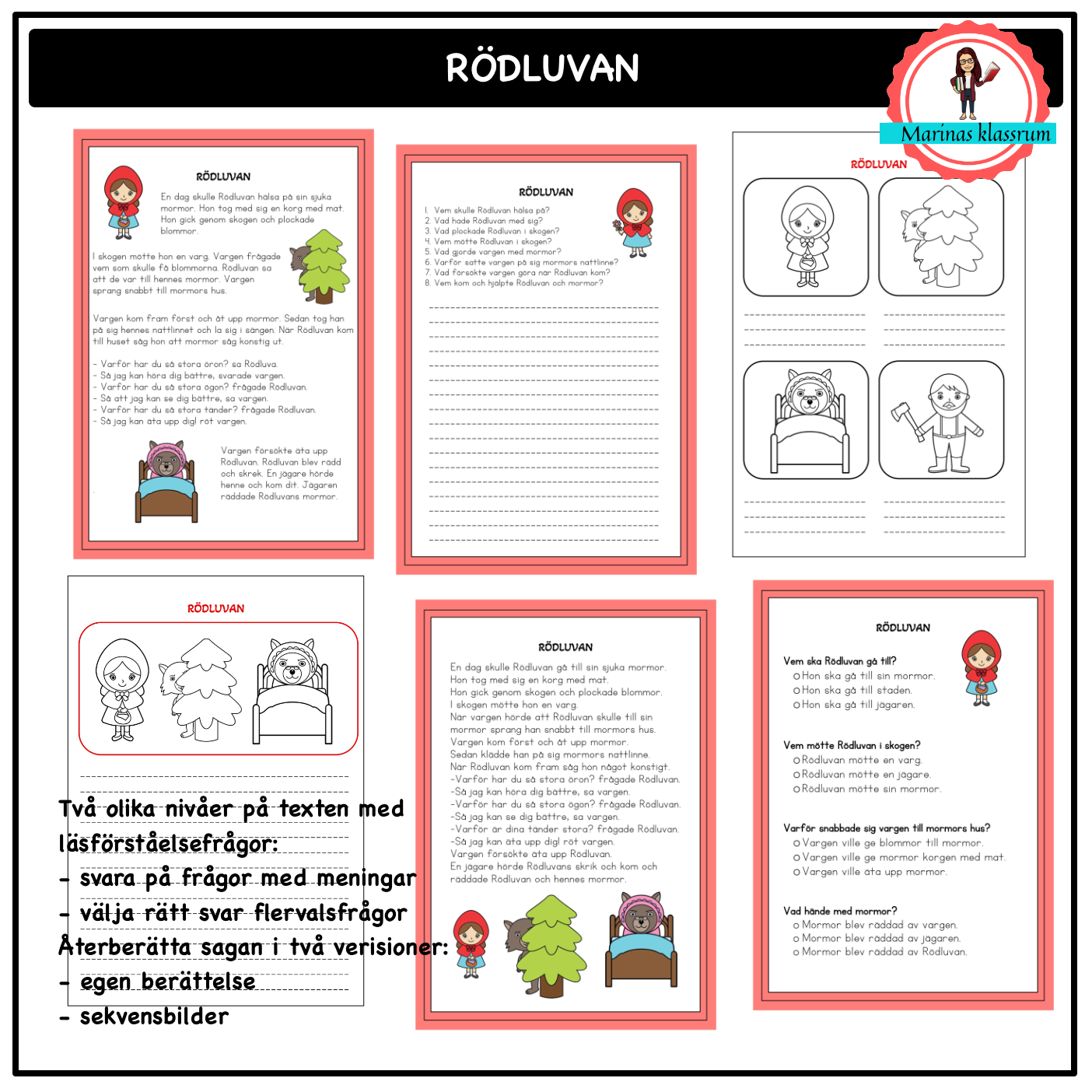 Sagostunden Rödluvan