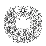 Julkalender Adventskalender färgläggning - bild 3