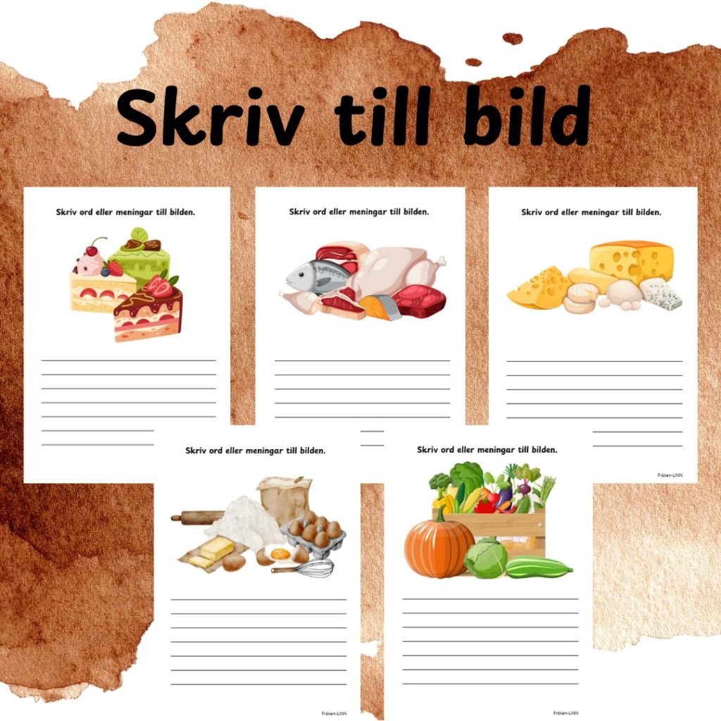Skriv till bild- Hemkunskap