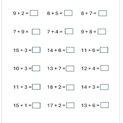 Plus och minus 0–20
