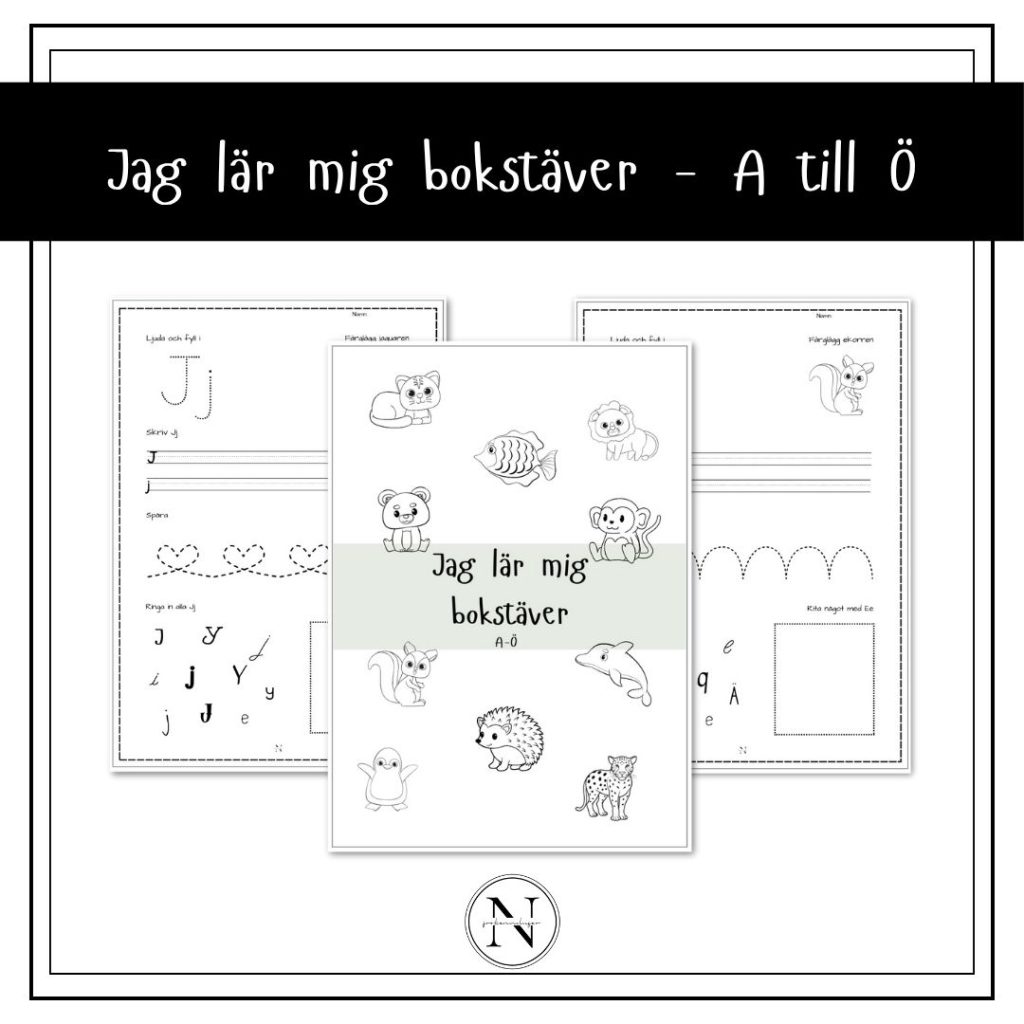 Bokstavshäfte – A till Ö