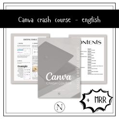 Canva Crash Course - English - MRR product