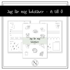 Bokstavshäfte - A till Ö