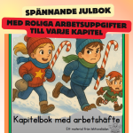 Tindra, Vidar och den magiska tomtegröten: Julbok med arbetshäfte - bild 1