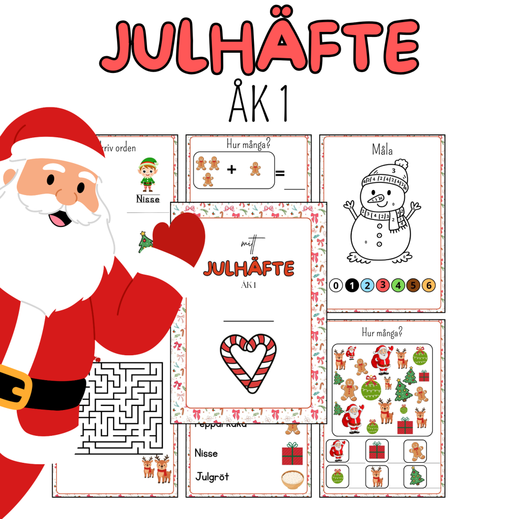Julhäfte – Åk 1