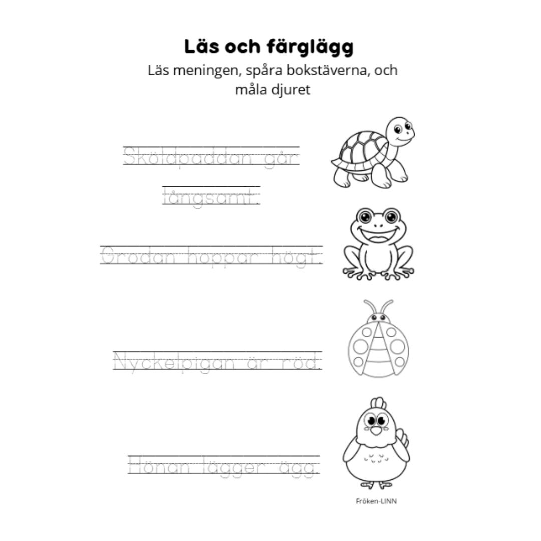 Träna på att läsa och skriva