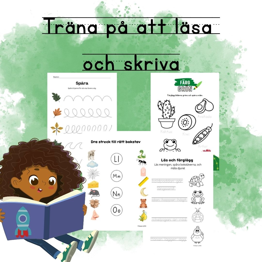 Träna på att läsa och skriva