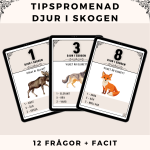 Tipspromenad – Djur i skogen - bild 1
