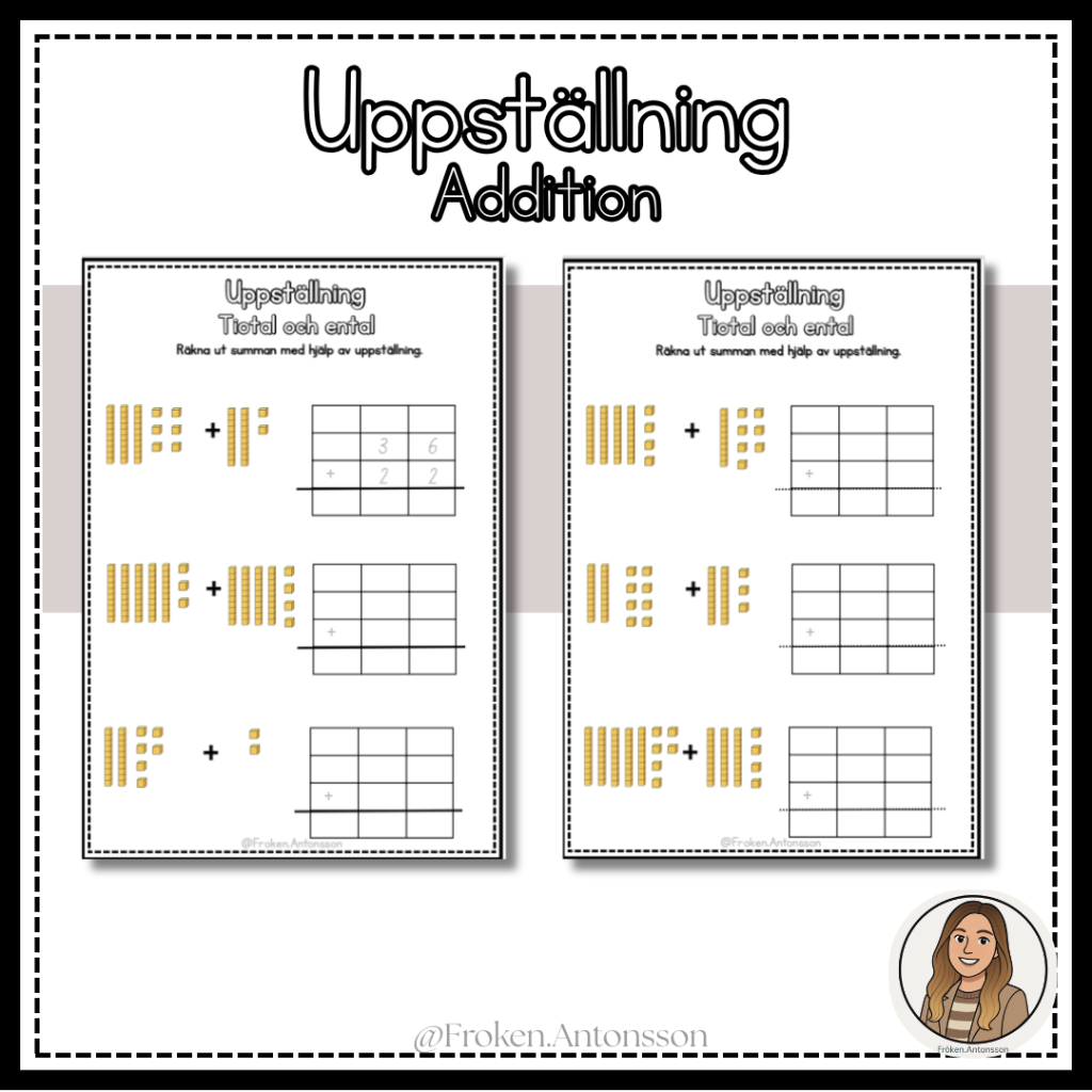 Uppställning – addition