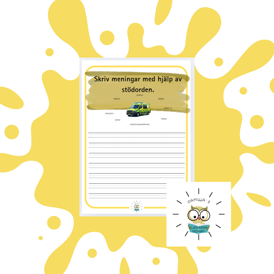 Yrke - ambulanssjuksköterska