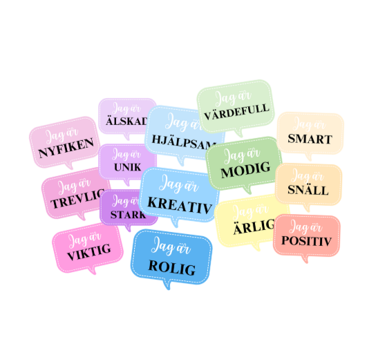 Affirmationskort - growth mindset