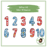 Siffror 1-10 (dekor till klassrum) - bild 1