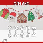 Julpyssel- Girlang - bild 1