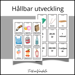 Hållbar utveckling, kort om nedbrytning