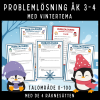 Problemlösning vintertema med de 4 räknesätten, talområde 0-100
