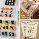 Pärlmönster – Lek affär med pengar och tillbehör - bild 3