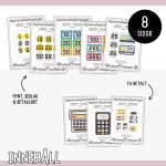 Pärlmönster – Lek affär med pengar och tillbehör - bild 2