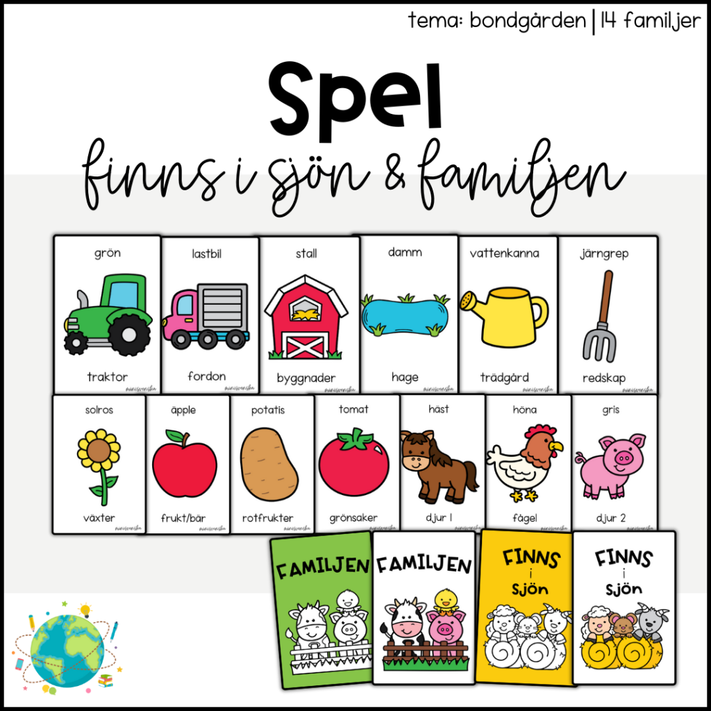 Bondgården – Spel