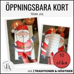 Öppningsbara julkort | Med och utan rader – i färg och svartvitt - bild 1