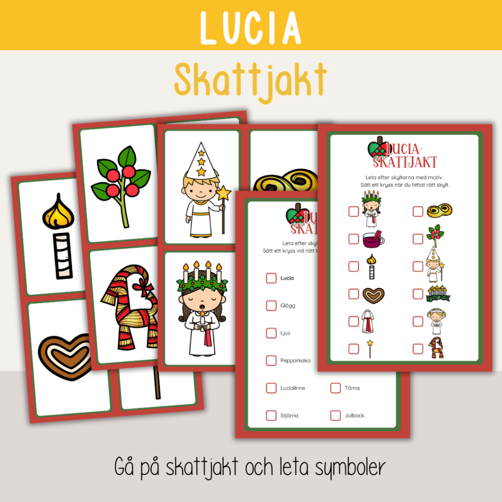 Lucia – Skattjakt med Luciatema