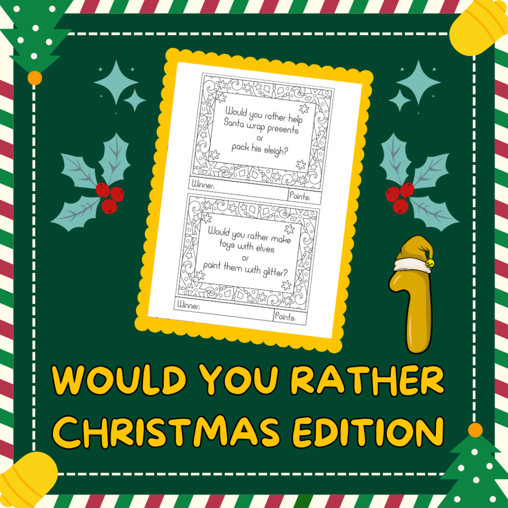 Would You Rather? – Christmas Edition 1