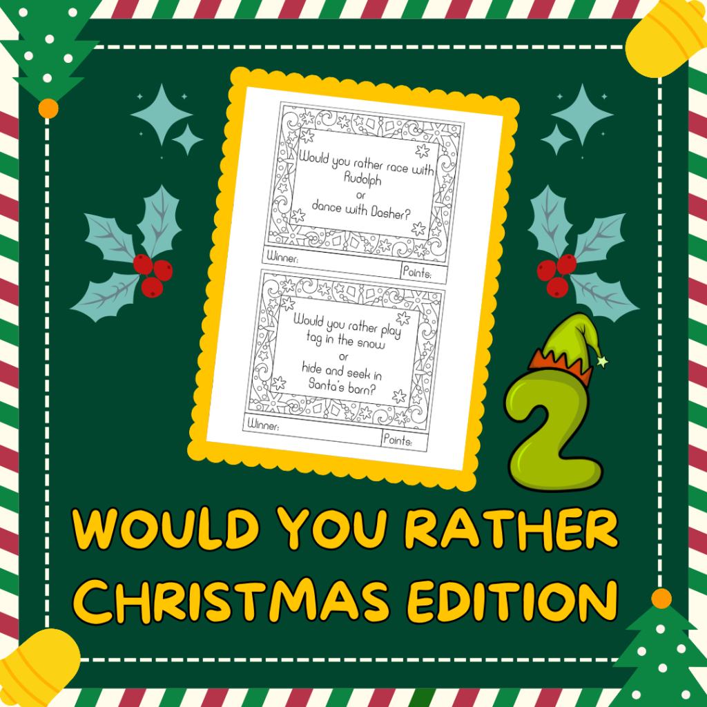 Would You Rather? – Christmas Edition 2