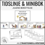 Från advent till trettondagen – tidslinje och minibok om julberättelsen - bild 1