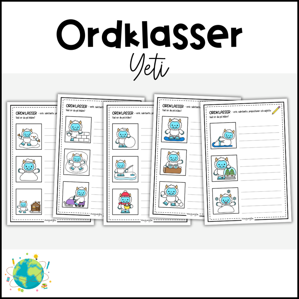 Ordklasser – Yeti