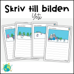 Skriv till bilden – Yeti - bild 1