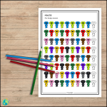 Alien – Mönster & antal - bild 2