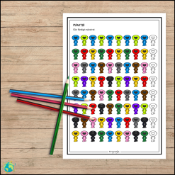 Alien - Mönster & antal